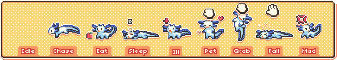 Pet animations